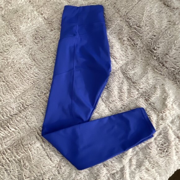 Athleta‎ Leggings Womens MT Blue Contender Tight Gym Yoga Workout Athletic Comfy - Picture 7 of 12